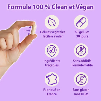 WOOMZEN - Magnésium Bisglycinate + Probiotiques