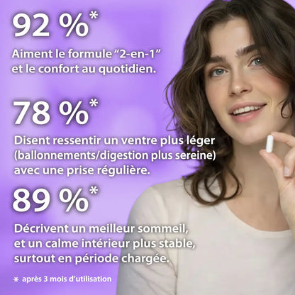 WOOMZEN - Magnésium Bisglycinate + Probiotiques